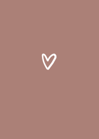 Sophisticated dusty pink and hearts.