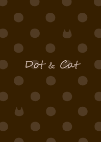 Dot & Cat*dark brown