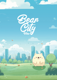 cute bear in big city 4