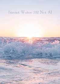 Sunset Water 532 Not AI