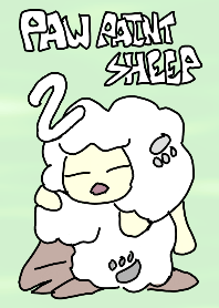 paw paint sheep2
