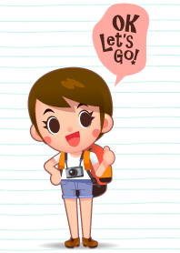 Let's go short hair girl