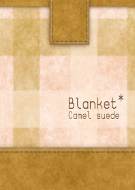 Blanket*Camel Suede