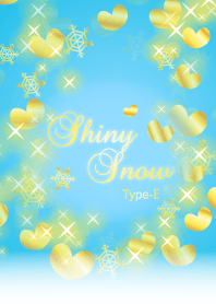 Shiny Snow Type-E Light blue & Gold