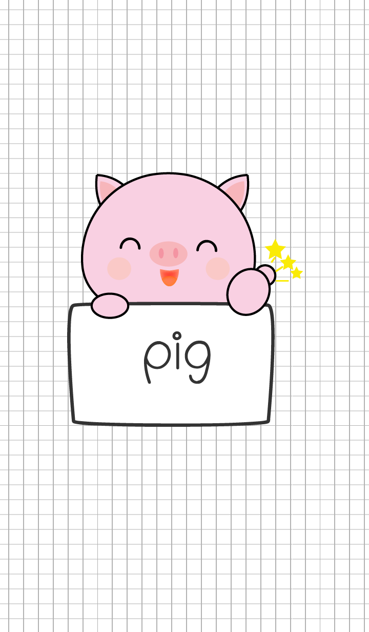 Love Pink Pig Theme Ver.2 (jp)