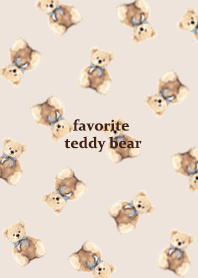 favorite teddy bear