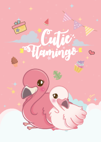 Flamingo Baby Galaxy Pastel Pink