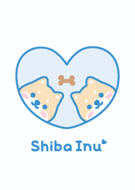 Shiba Inu Bone - Blue