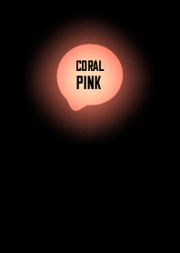 Coral Pink In Black Theme V1
