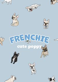 frenchie7 / blue