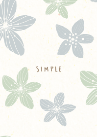 大人カラー　花14