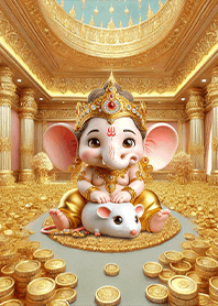 Lord Ganesha and the Musika mouse