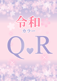 Q&R-Attract luck-Reiwa color-Initial