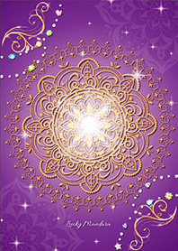 金運UP✨幸運を招く黄金のマンダラ