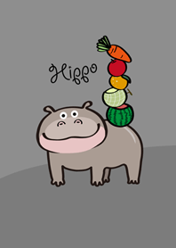 ผักผลไม้ฮิปโป!(หมอกสีเทา)