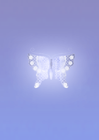 Lucky Butterfly Blue Purple Pearl