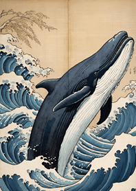Ukiyo-e - Whale 322925