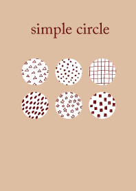 kawaii simple circle