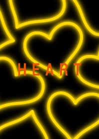 Neon Heart is Full Yellow 67