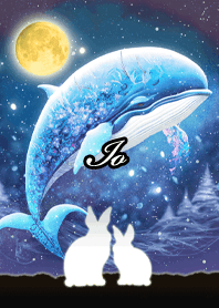 Io Beautiful rabbit & whale
