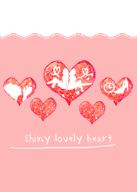 shiny lovely heart