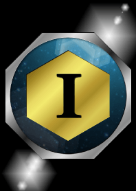 Good fortune Initials 10 "I"