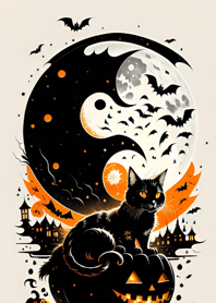 halloween cat 61FeDC