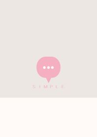 SIMPLE(beige pink)V.1648b