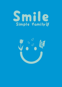 Smile & Tulip Pale yacht blue