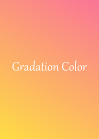Gradation Color *Yellow&Pink*