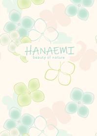HANAEMI ajisai -green-