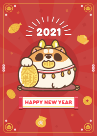 米犬日常 - 牛年主題