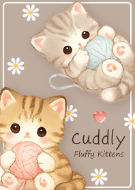 brown Cuddly Fluffy Kittens