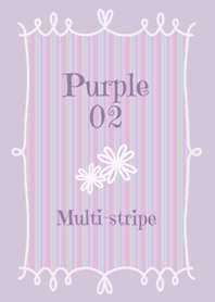 Multi-stripe/Purple02