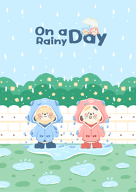 It was a rainy day.