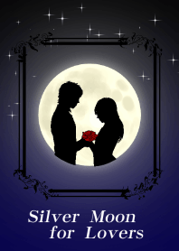 Silver Moon silhouette Lovers ver.