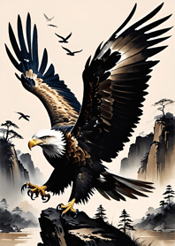 Eagle Spreading Wings Fd71dF