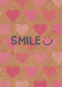 Craft Heart pink Smile13