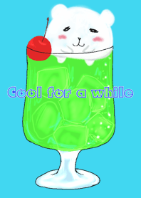 Melon float ~cool for a while~