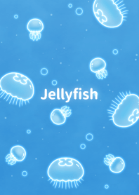 Sea 001-2 (Jellyfish/Sky Blue)