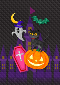 Happy Halloween Polygon Style.