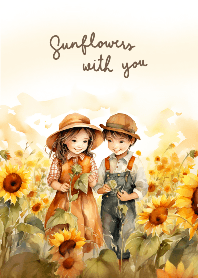 Couple : Sunflowers with you V.1