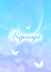Ryuuya skyblue butterfly theme