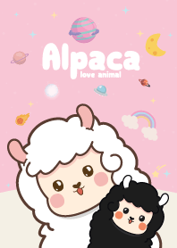 Alpaca Cutie Galaxy Pink