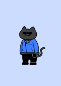 革ジャン黒にゃん07