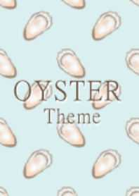 Otonakawaii oyster 2 skyblue