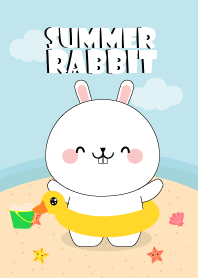 Summer Cute White Rabbit (jp)