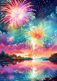 Beautiful Fireworks Theme#984