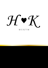 Initial H♡K