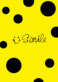 Dot smile yellow26
